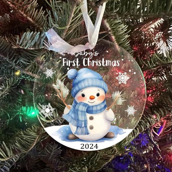 Baby’s first Christmas 2024 ornament - Picture 2 of 2